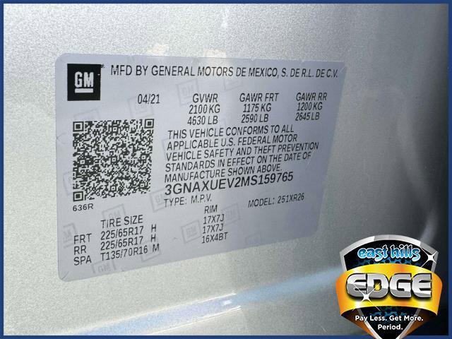 2021 Chevrolet Equinox Vehicle Photo in FREEPORT, NY 11520-3923