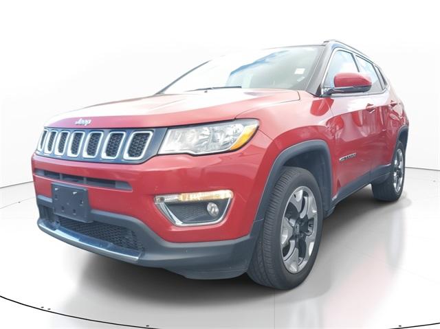 Certified 2021 Jeep Compass Limited with VIN 3C4NJDCB8MT604458 for sale in Miami, FL