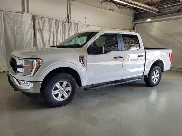 Used 2022 Ford F-150 XLT with VIN 1FTFW1E59NFC04948 for sale in Pinconning, MI