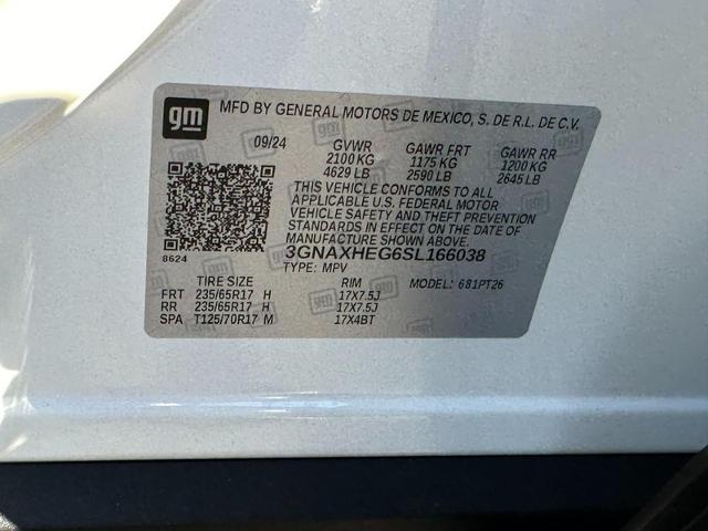 2025 Chevrolet Equinox Vehicle Photo in COLUMBIA, MO 65203-3903