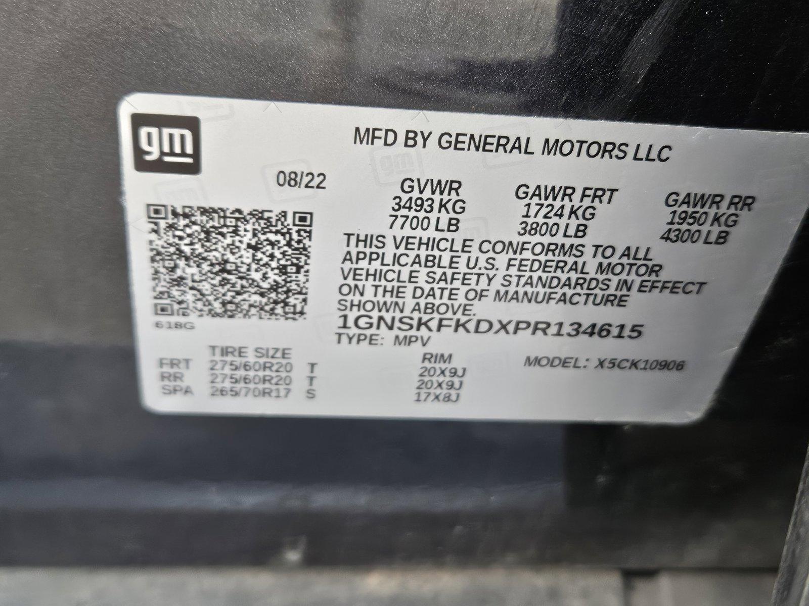 2023 Chevrolet Suburban Vehicle Photo in CORPUS CHRISTI, TX 78412-4902