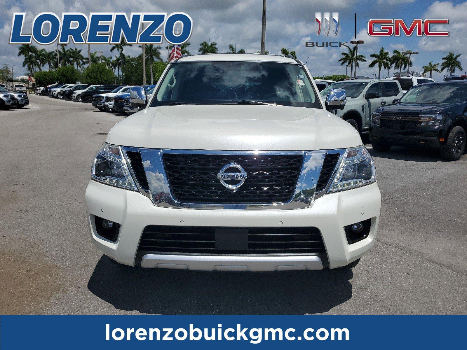 Used 2018 Nissan Armada Platinum with VIN JN8AY2ND4J9057114 for sale in Homestead, FL