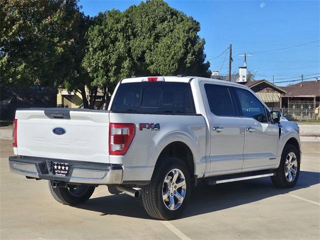 Used 2021 Ford F-150 Lariat with VIN 1FTFW1ED2MFC94689 for sale in Jacksboro, TX