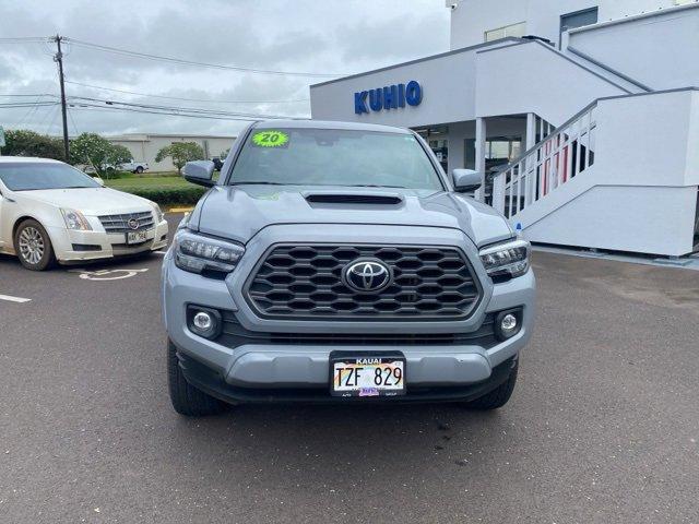 Used 2020 Toyota Tacoma TRD Sport with VIN 3TMCZ5AN7LM350771 for sale in Lihue, HI