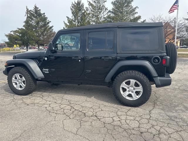 Used 2018 Jeep All-New Wrangler Unlimited Sport S with VIN 1C4HJXDG0JW150589 for sale in Birch Run, MI