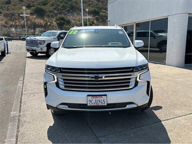 Used 2022 Chevrolet Suburban High Country with VIN 1GNSKGKL1NR357359 for sale in San Diego, CA