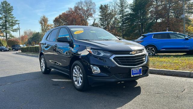 Certified 2021 Chevrolet Equinox LS with VIN 3GNAXSEV5MS149431 for sale in Wilton, CT