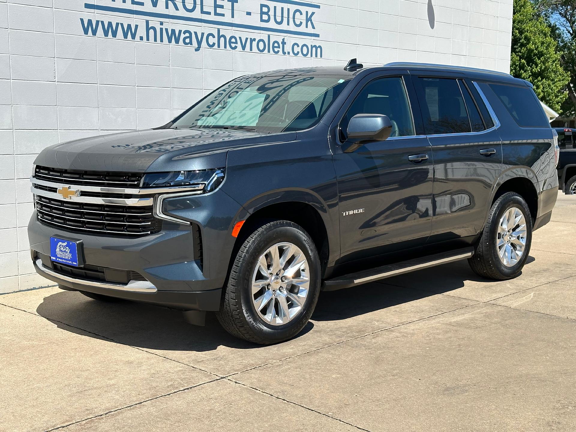 Used 2021 Chevrolet Tahoe LT with VIN 1GNSKNKD0MR107350 for sale in Rock Valley, IA