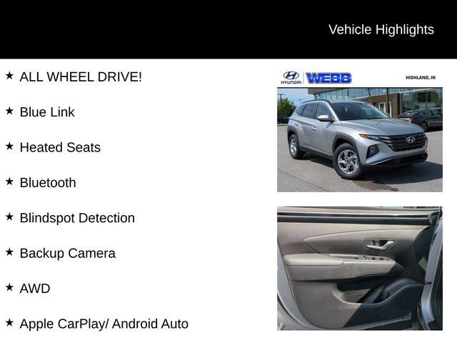 2024 Hyundai TUCSON Vehicle Photo in Highland, IN 46322-2506