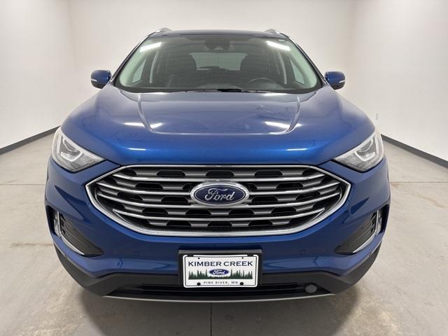 Used 2021 Ford Edge Titanium with VIN 2FMPK4K98MBA34036 for sale in Pine River, MN