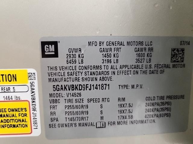 2015 Buick Enclave Vehicle Photo in APPLETON, WI 54914-8833