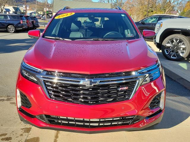 Used 2022 Chevrolet Equinox RS with VIN 3GNAXWEV1NS121926 for sale in Tunkhannock, PA