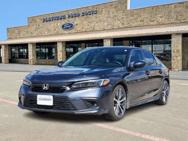 Certified 2023 Honda Civic Touring with VIN 2HGFE1F93PH306513 for sale in Pilot Point, TX