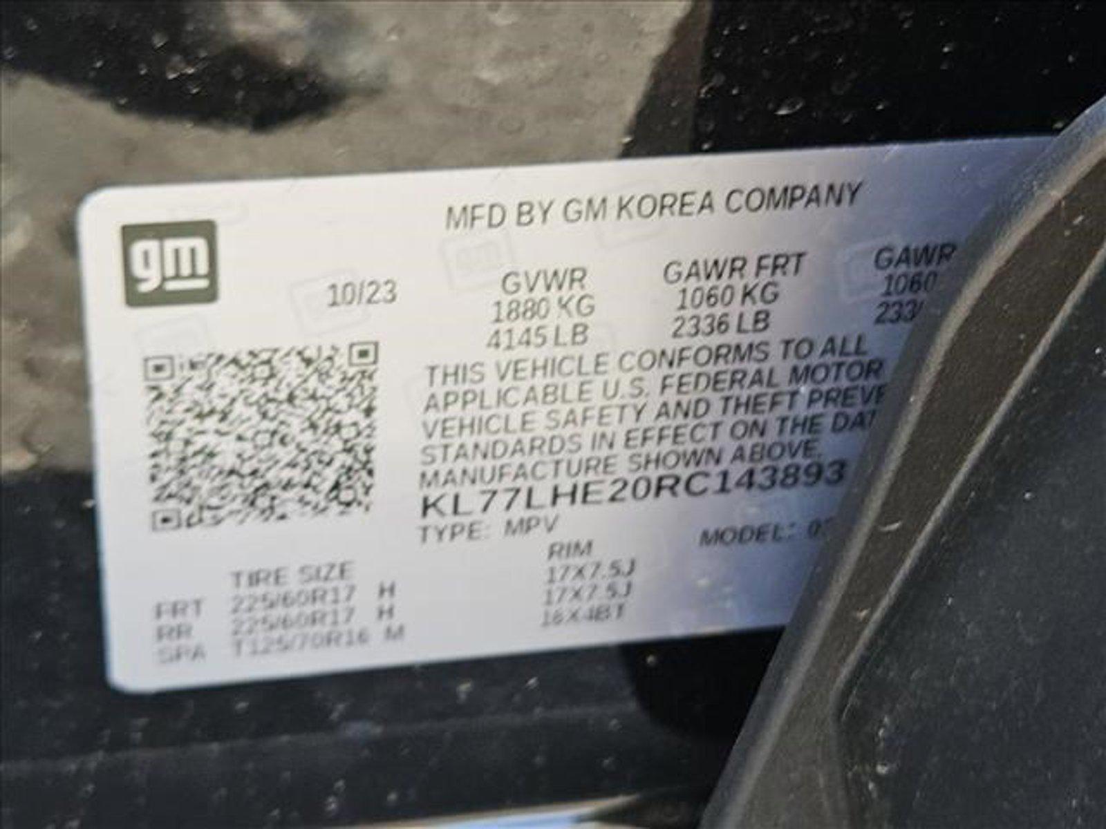 2024 Chevrolet Trax Vehicle Photo in HOUSTON, TX 77034-5009