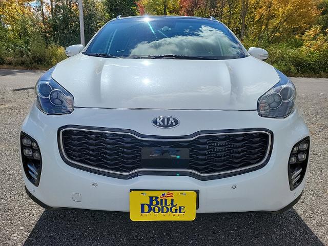 Used 2018 Kia Sportage SX with VIN KNDPRCA68J7461240 for sale in Westbrook, ME