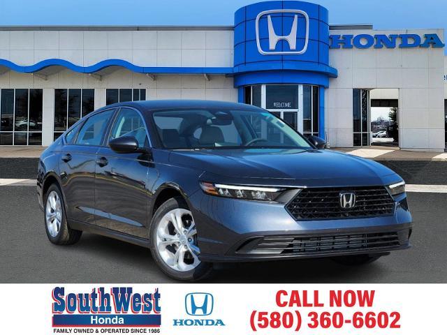 2025 Honda Accord Sedan Vehicle Photo in LAWTON, OK 73505