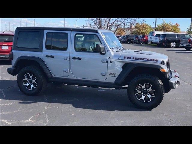 Used 2021 Jeep Wrangler Unlimited Rubicon with VIN 1C4HJXFG7MW730956 for sale in Fenton, MO