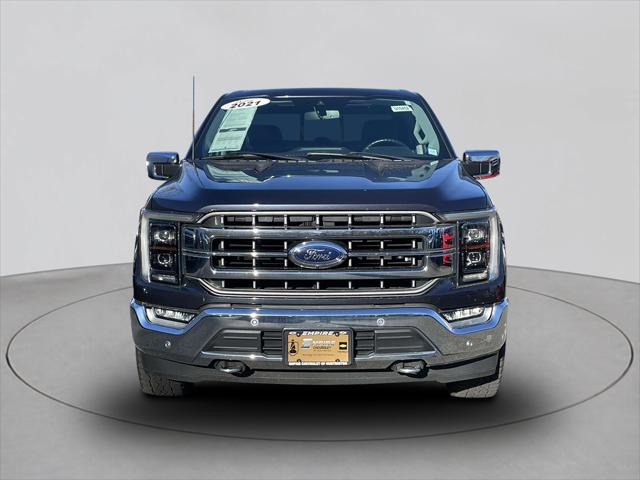 Used 2021 Ford F-150 Lariat with VIN 1FTFW1E54MFB64518 for sale in Huntington, NY