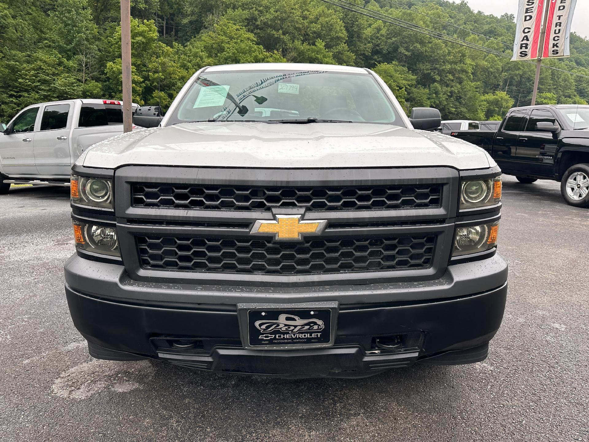 Used 2014 Chevrolet Silverado 1500 Work Truck 1WT with VIN 1GCNKPEH8EZ207794 for sale in Prestonsburg, KY