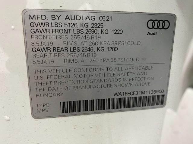 2021 Audi Q3 Vehicle Photo in Appleton, WI 54913