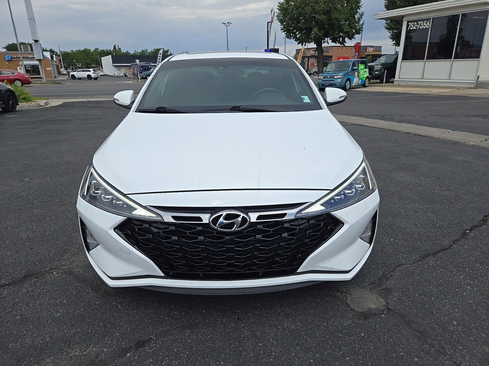 Used 2020 Hyundai Elantra Sport with VIN KMHD04LB4LU969721 for sale in Logan, UT