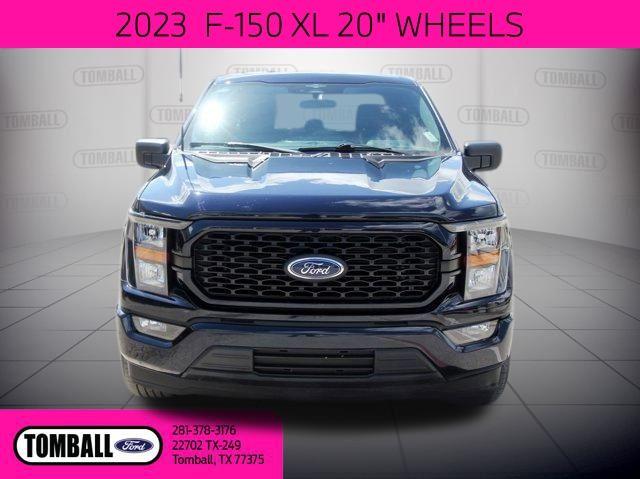 Used 2023 Ford F-150 XL with VIN 1FTEW1C57PKD59412 for sale in Tomball, TX