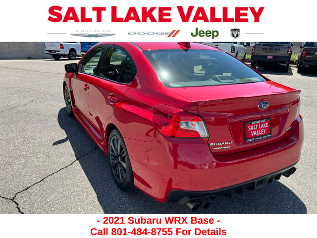 2021 Subaru WRX Vehicle Photo in Salt Lake City, UT 84115-2787