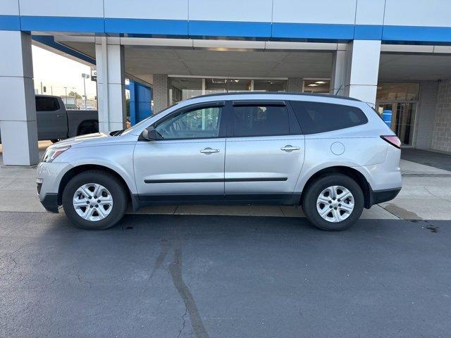 Used 2016 Chevrolet Traverse LS with VIN 1GNKVFKD6GJ236371 for sale in Monticello, IN