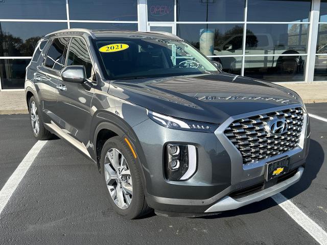 Used 2021 Hyundai Palisade SEL with VIN KM8R4DHE2MU275222 for sale in Kansas City