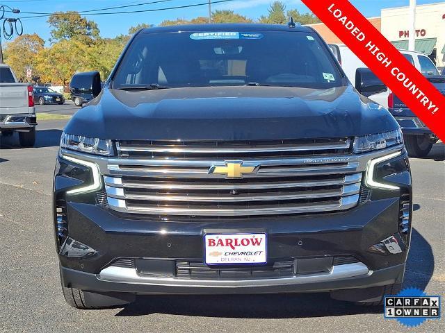 Certified 2021 Chevrolet Suburban High Country with VIN 1GNSKGKL4MR383145 for sale in Delran, NJ