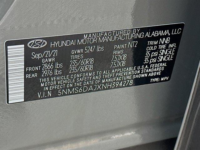 2022 Hyundai SANTA FE Vehicle Photo in Flemington, NJ 08822