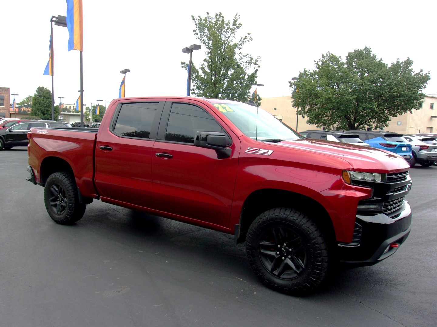 Certified 2022 Chevrolet Silverado 1500 Limited LT Trail Boss with VIN 1GCPYFED0NZ220330 for sale in Kansas City