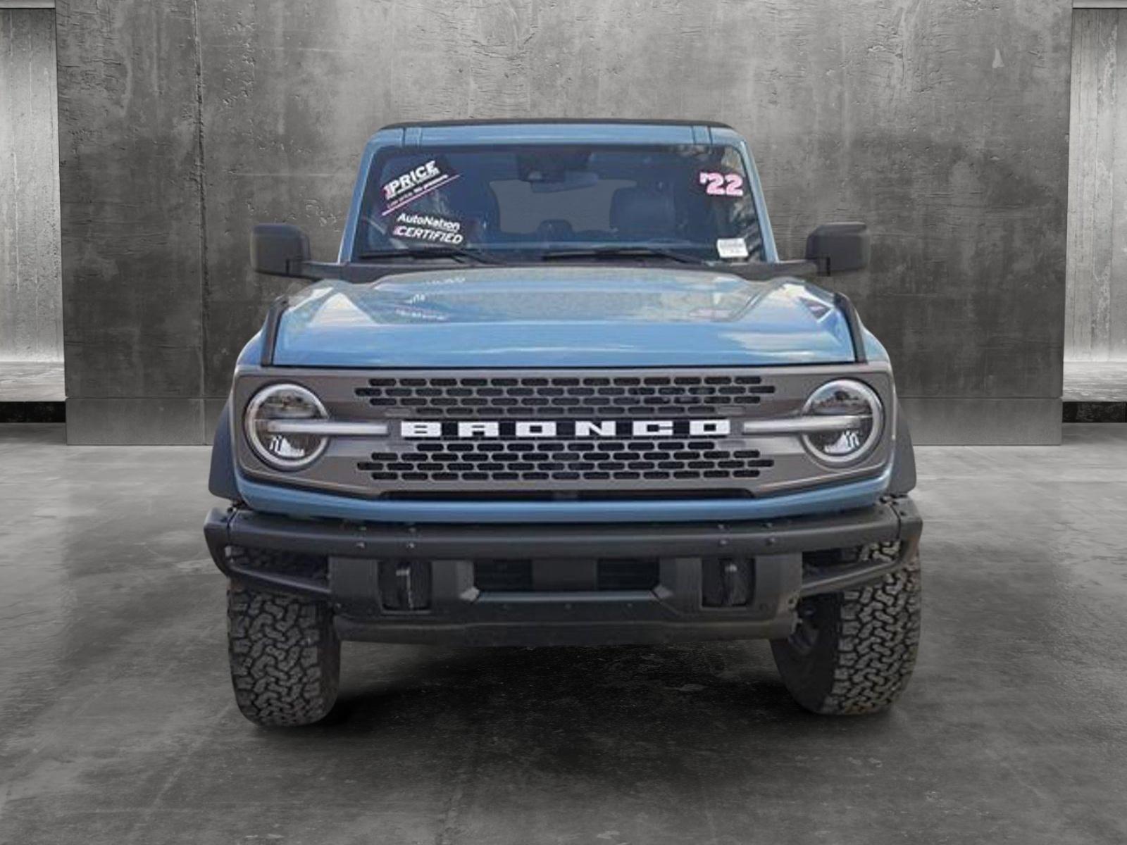 Used 2022 Ford Bronco 4-Door Badlands with VIN 1FMEE5DH8NLB69785 for sale in Peoria, AZ