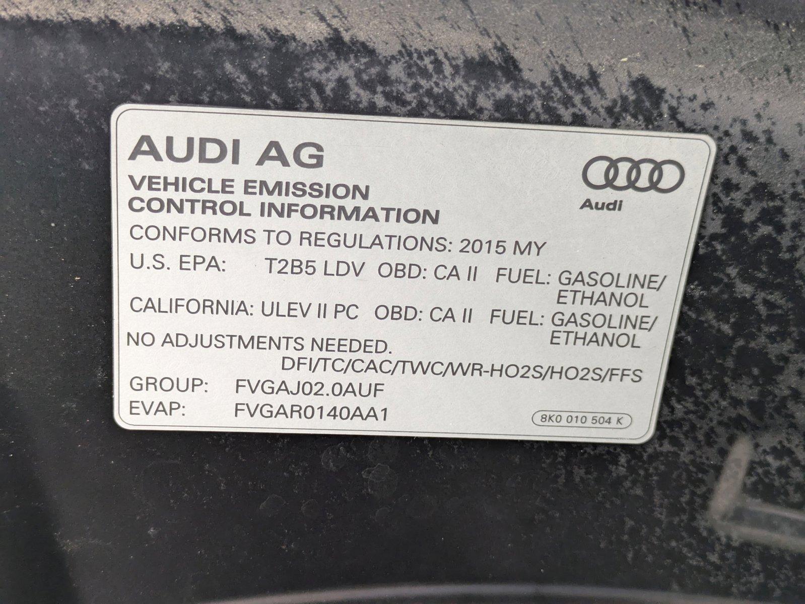 2015 Audi A4 Vehicle Photo in Tustin, CA 92782