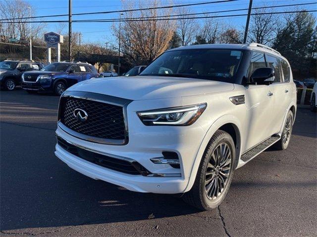 Certified 2023 INFINITI QX80 PREMIUM SELECT 4WD with VIN JN8AZ2AE2P9307292 for sale in Willow Grove, PA