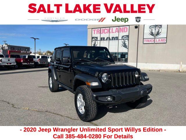 2020 Jeep Wrangler Unlimited Vehicle Photo in Salt Lake City, UT 84115-2787