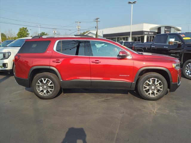 Used 2023 GMC Acadia SLE with VIN 1GKKNKL47PZ243979 for sale in Lockport, NY