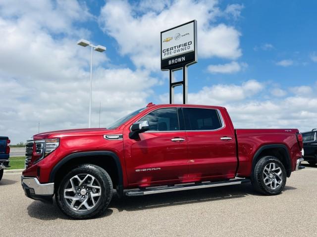 Used 2023 GMC Sierra 1500 SLT with VIN 3GTUUDEL2PG189496 for sale in Eagle Pass, TX