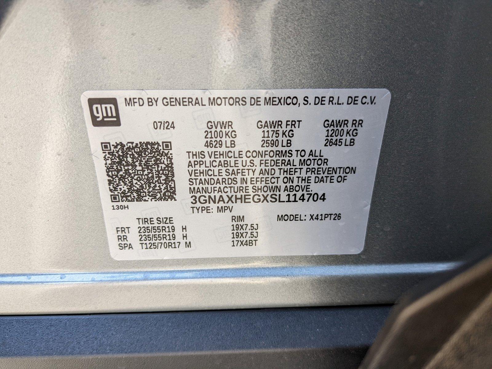 2025 Chevrolet Equinox Vehicle Photo in ORLANDO, FL 32808-7998