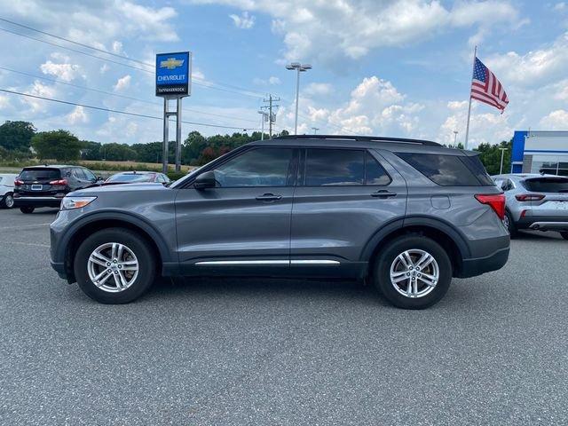 Used 2021 Ford Explorer XLT with VIN 1FMSK8DH8MGA28199 for sale in Tappahannock, VA