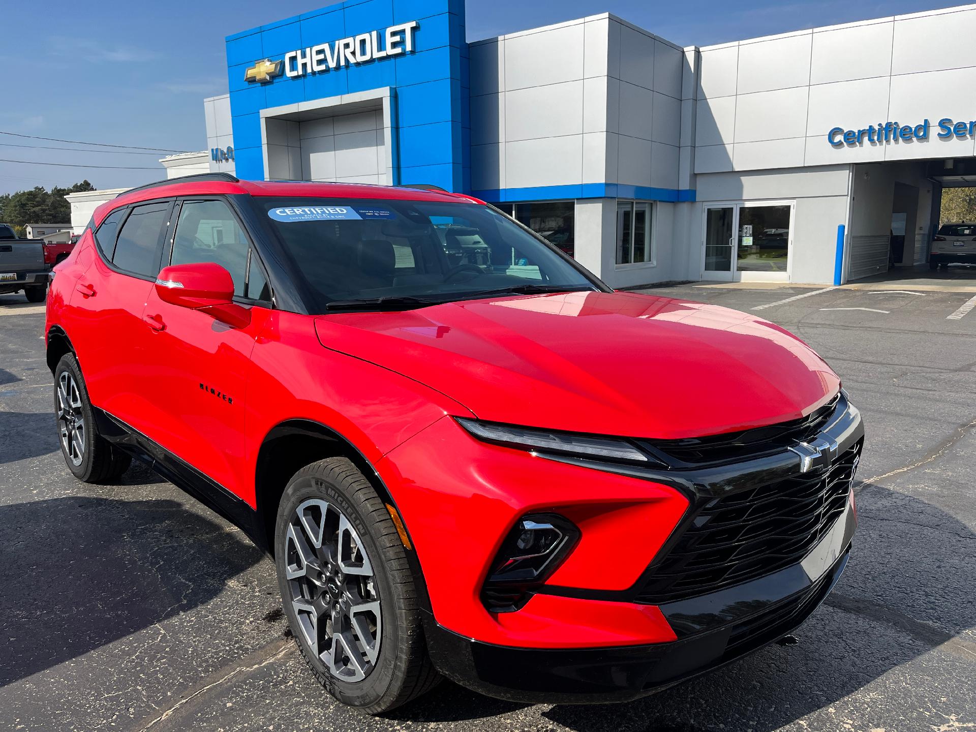 2024 Chevrolet Blazer Vehicle Photo in CLARE, MI 48617-9414