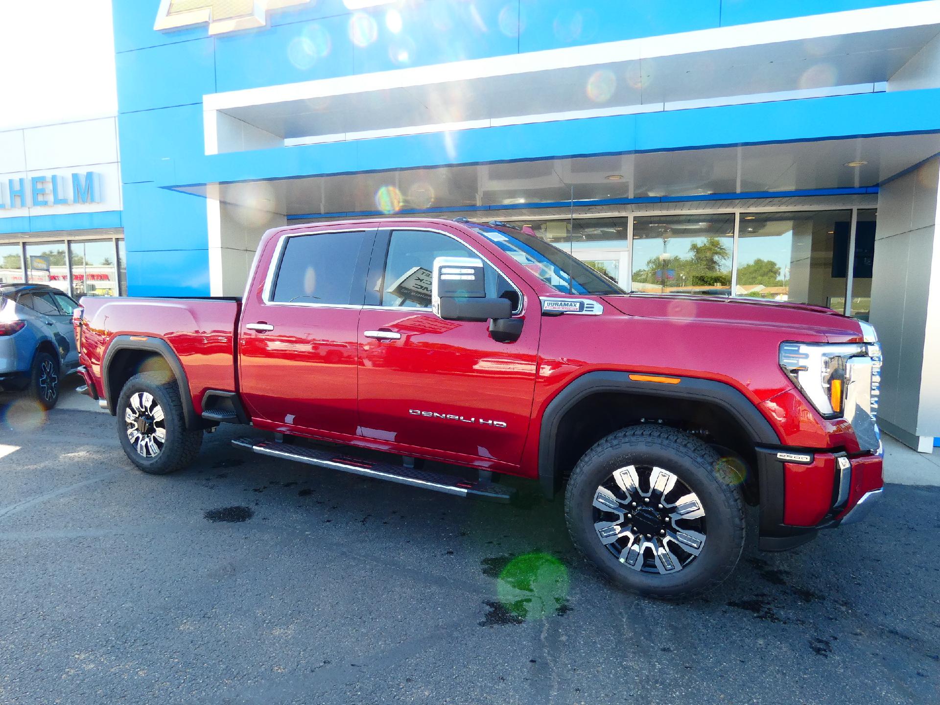 New 2024 GMC Sierra 2500 HD Denali (Red) For Sale in JAMESTOWN, ND 