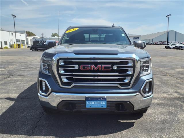 Certified 2019 GMC Sierra 1500 SLT with VIN 3GTU9DED8KG232970 for sale in Freeport, IL