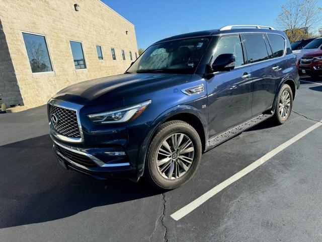 Used 2019 INFINITI QX80 Limited with VIN JN8AZ2NE1K9235844 for sale in O'fallon, MO