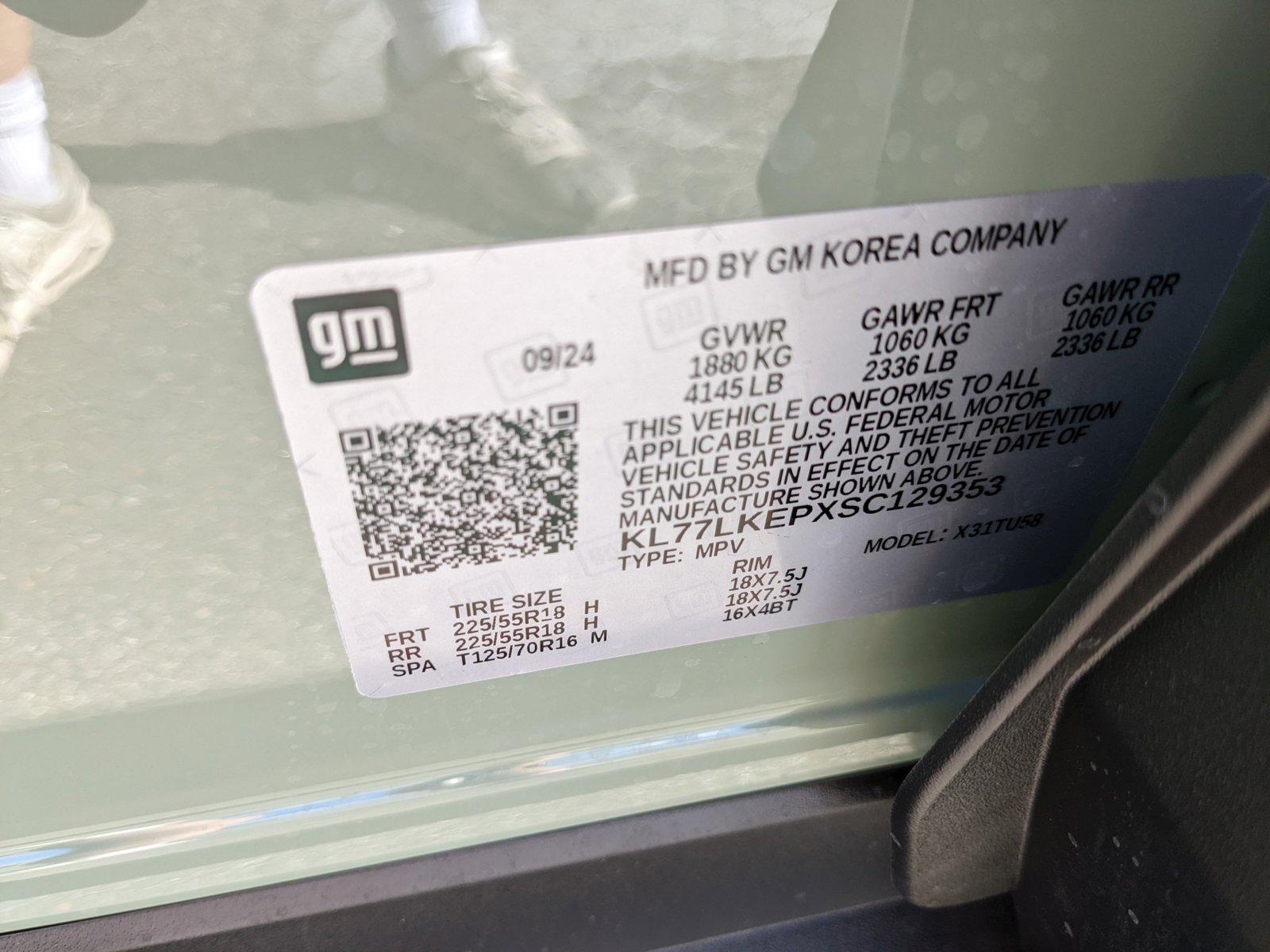 2025 Chevrolet Trax Vehicle Photo in ORLANDO, FL 32808-7998