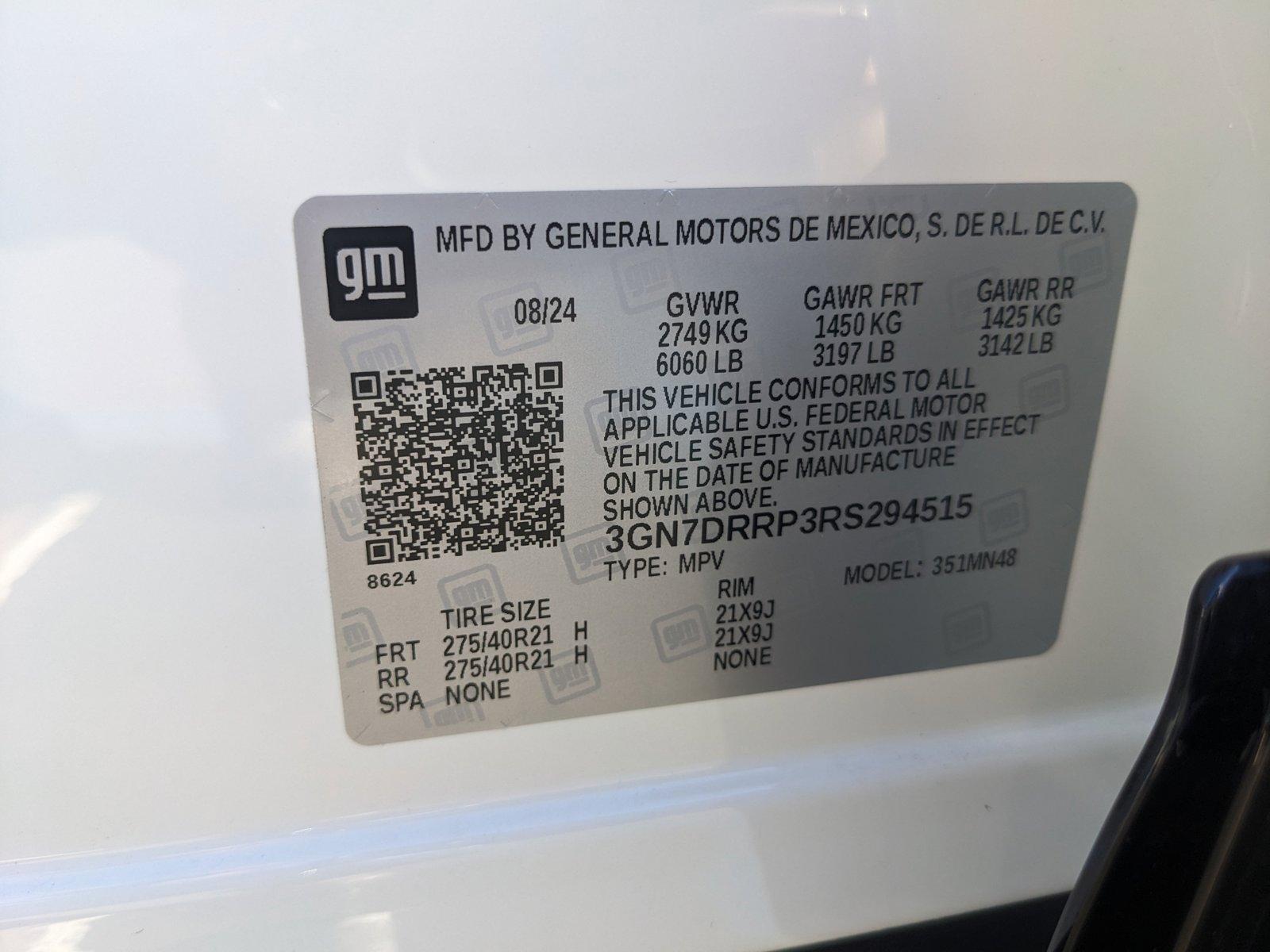 2024 Chevrolet Equinox EV Vehicle Photo in HOUSTON, TX 77034-5009