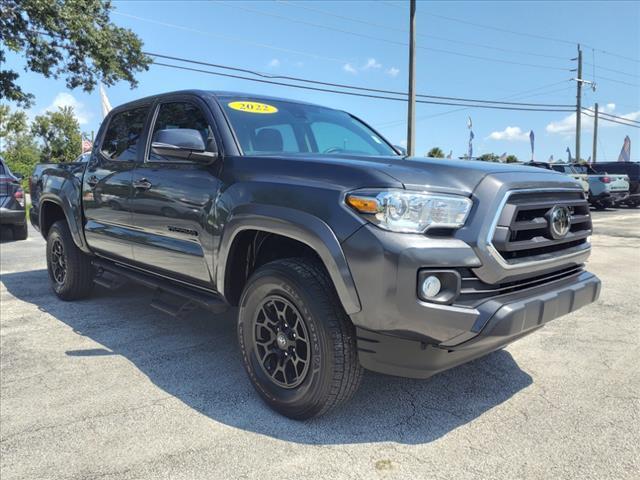 Used 2022 Toyota Tacoma SR5 with VIN 3TMAZ5CNXNM183264 for sale in Cocoa, FL