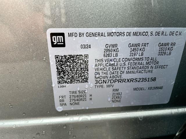 2024 Chevrolet Equinox EV Vehicle Photo in THOMPSONTOWN, PA 17094-9014