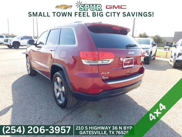 2015 Jeep Grand Cherokee Vehicle Photo in GATESVILLE, TX 76528-2745