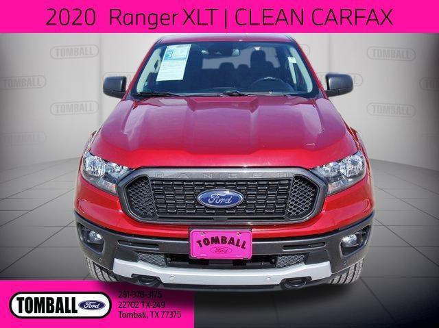 Used 2020 Ford Ranger XLT with VIN 1FTER4EHXLLA63952 for sale in Tomball, TX